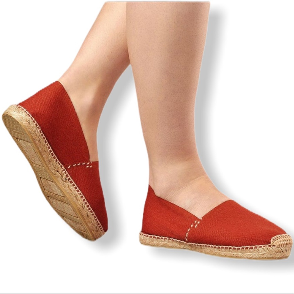 Cousu Main Classic flat Terraccota espadrilles